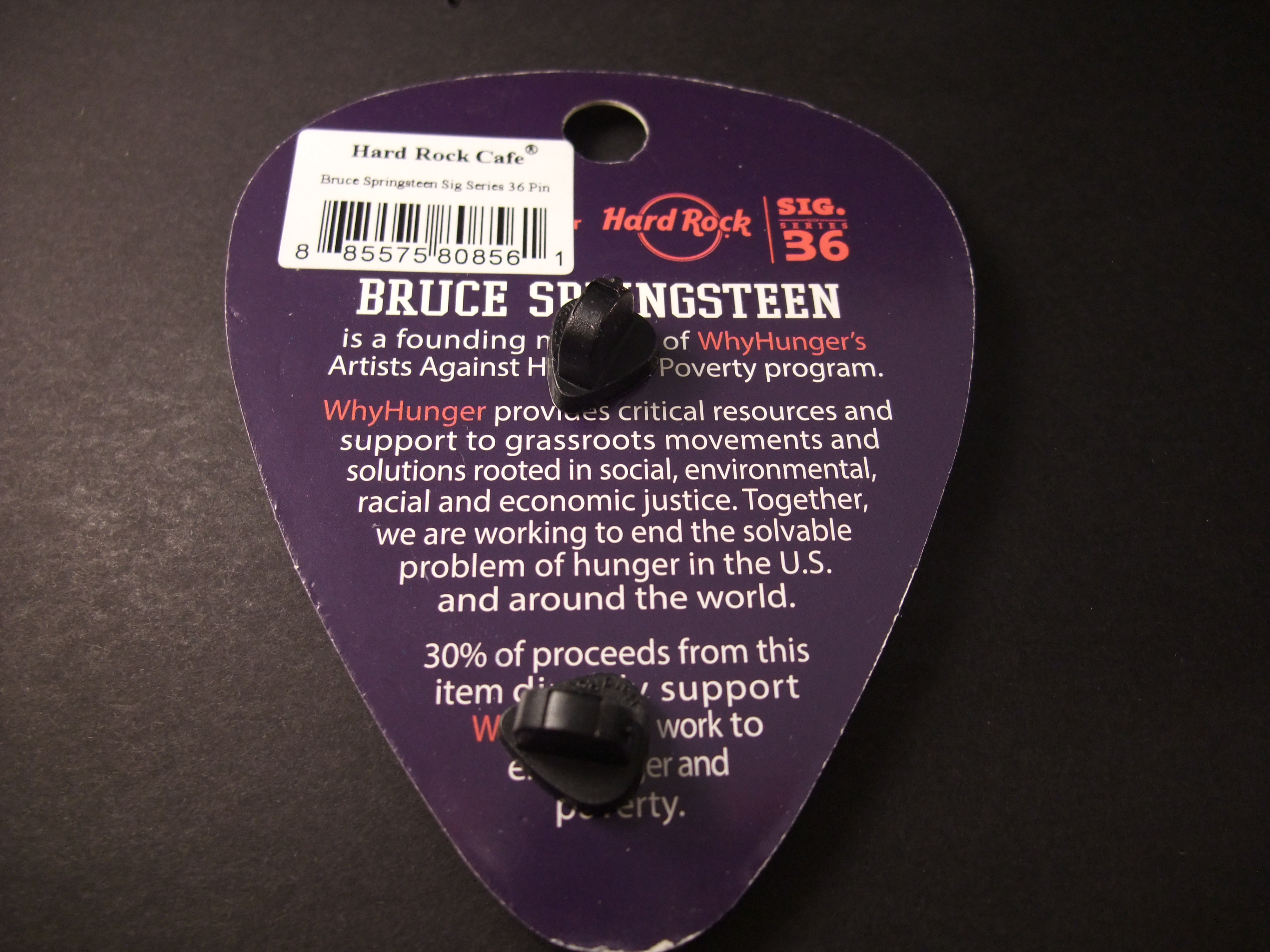 Bruce Springsteen.Hard Rock Cafe Sig series 36 (2)